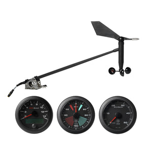 Veratron NMEA 2000 Sailing Kit w/OceanLink GPS Speedometer, Wind Sensor, Wind Angle  Wind Speed Gauge [A2C3935310001] - BuoyMart.com  Gauges Veratron