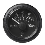 Veratron 52MM (2-1/16") ViewLine Oil Pressure Gauge 80 PSI/5 Bar - Black Dial  Round Bezel [A2C59514128] - BuoyMart.com  Gauges Veratron