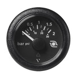Veratron 52MM (2-1/16") ViewLine Boost Pressure Gauge 2 Bar/30 PSI - Black Dial  Round Bezel [A2C59514149] - BuoyMart.com  Gauges Veratron