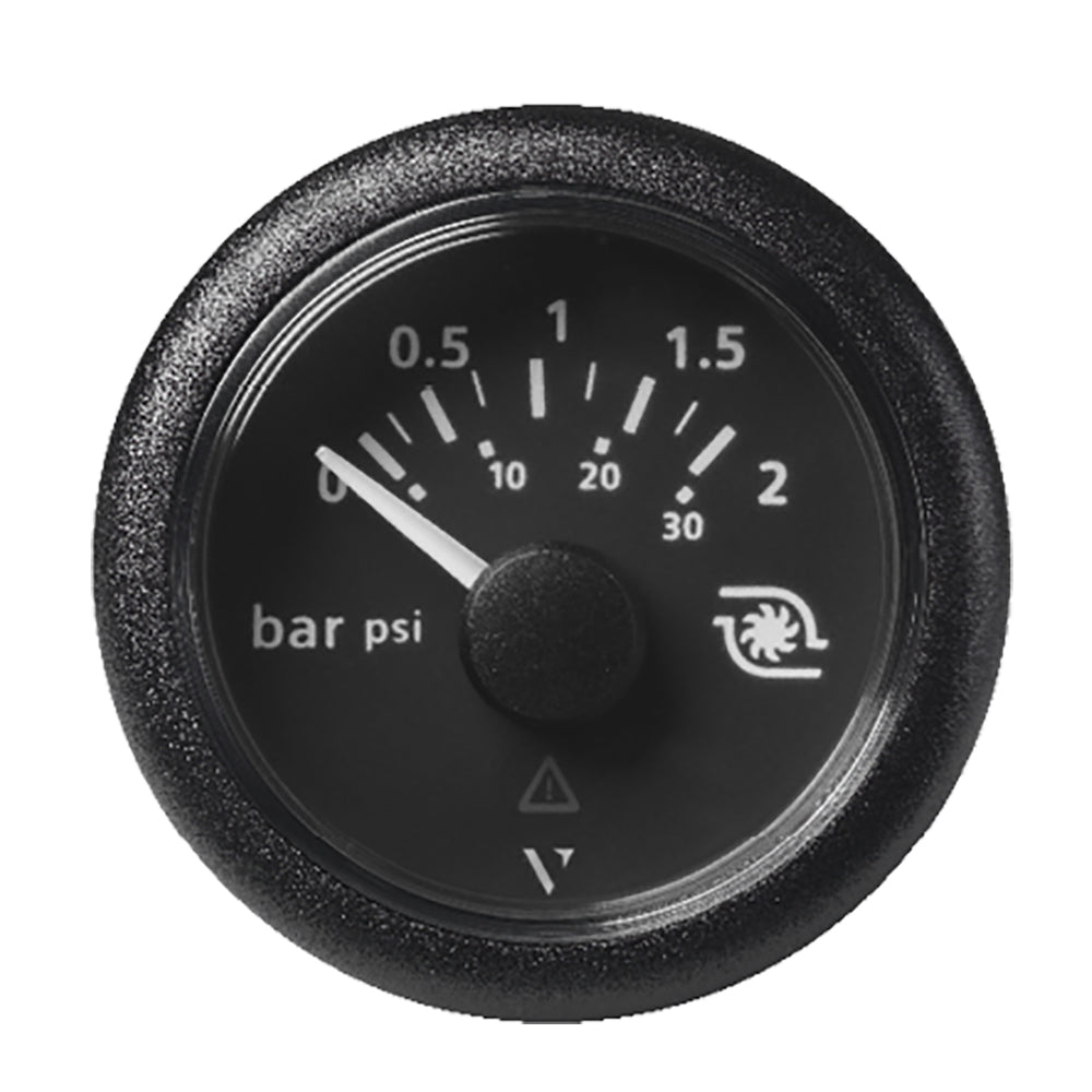 Veratron 52MM (2-1/16") ViewLine Boost Pressure Gauge 2 Bar/30 PSI - Black Dial  Round Bezel [A2C59514149] - BuoyMart.com  Gauges Veratron
