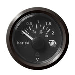 Veratron 52MM (2-1/16") ViewLine Boost Pressure Gauge 2 Bar/30 PSI - Black Dial  Triangular Bezel [A2C59514152] - BuoyMart.com  Gauges Veratron