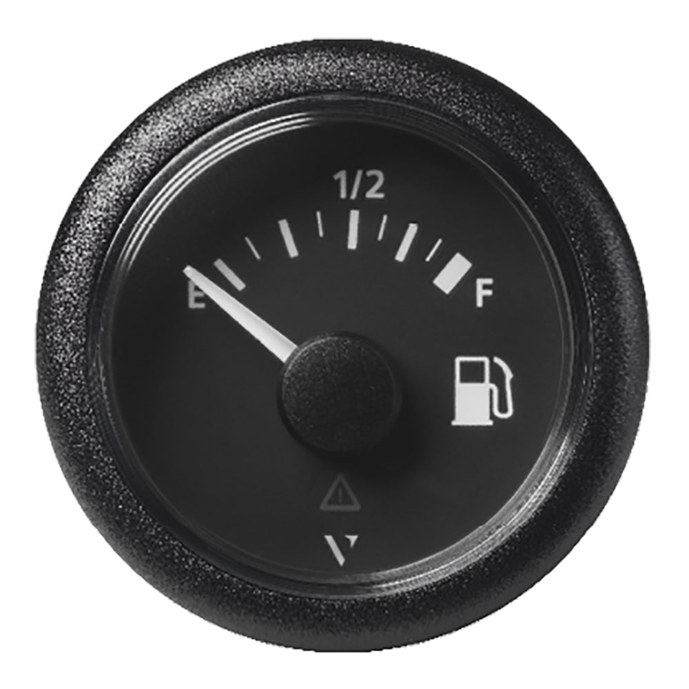 Veratron 52MM (2-1/16") ViewLine Fuel Level Gauge Empty-Full - 90-4 OHM - Black Dial  Round Bezel [A2C59514088] - BuoyMart.com  Gauges Veratron