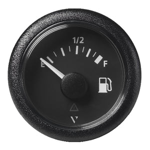 Veratron 52MM (2-1/16") ViewLine Fuel Level Gauge Empty-Full - 90-4 OHM - Black Dial  Round Bezel [A2C59514088] - BuoyMart.com  Gauges Veratron