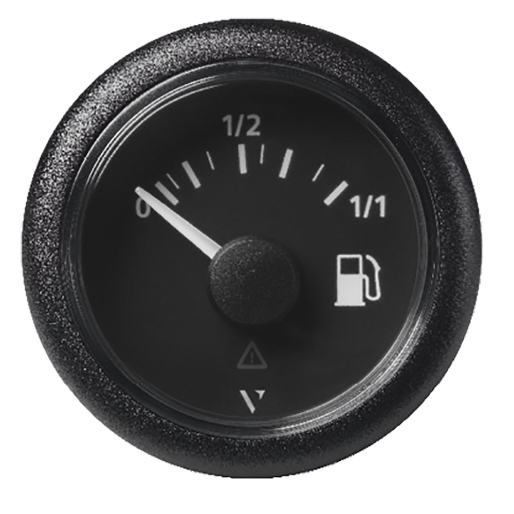 Veratron 52MM (2-1/16") ViewLine Fuel Level Gauge 0-1/1 - 3 to 180 OHM - Black Dial  Round Bezel [A2C59514082] - BuoyMart.com  Gauges Veratron