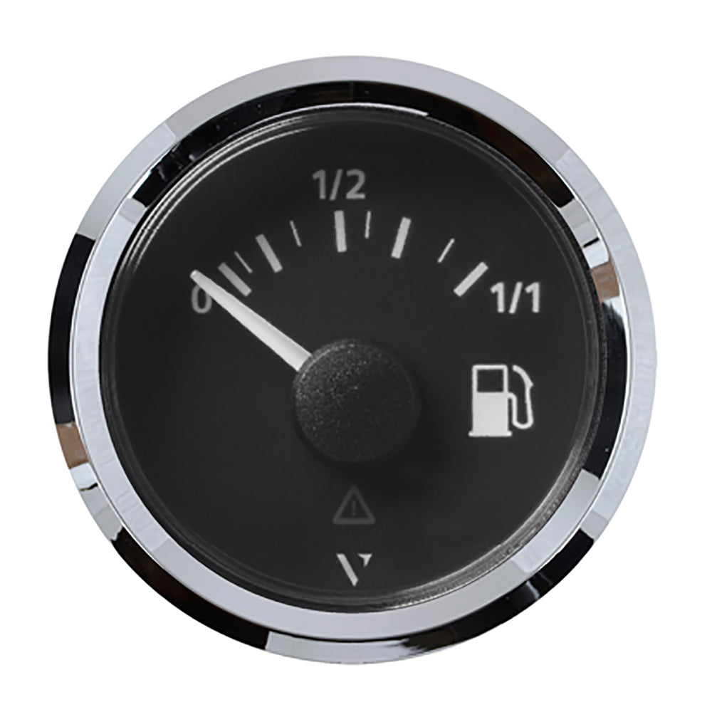 Veratron 52MM (2-1/16") ViewLine Fuel Level Gauge 0-1/1 - 3-180 OHM - Black Dial  Chrome Triangular Bezel [A2C59514083] - BuoyMart.com  Gauges Veratron