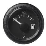 Veratron 52MM (2-1/16") ViewLine Fuel Level Gauge Empty/Full - 240-33.5 OHM - Black Dial  Round Bezel [A2C59514094] - BuoyMart.com  Gauges Veratron