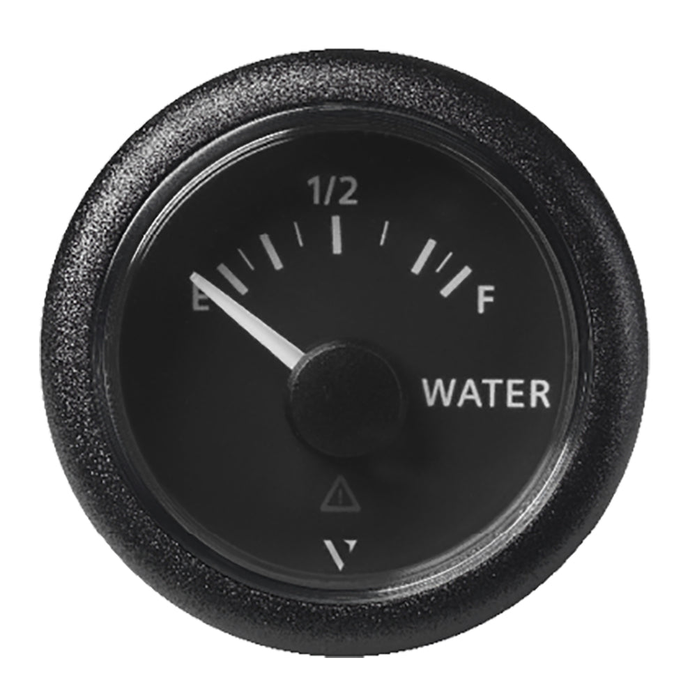Veratron 52MM (2-1/16") ViewLine Fresh Water Resistive - Empty/Full - 3 to180 OHM - Black Dial  Round Bezel [A2C59514099] - BuoyMart.com  Gauges Veratron