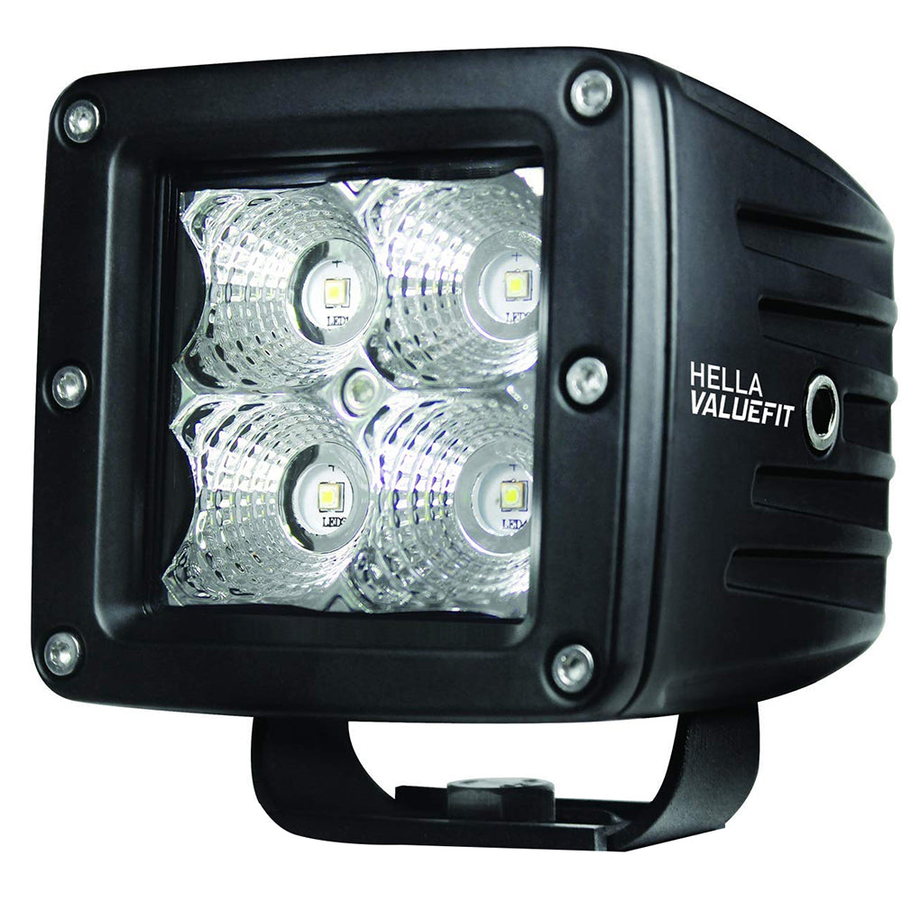 Hella Marine Value Fit LED 4 Cube Flood Light - Black [357204031] - BuoyMart.com  Lighting Hella Marine