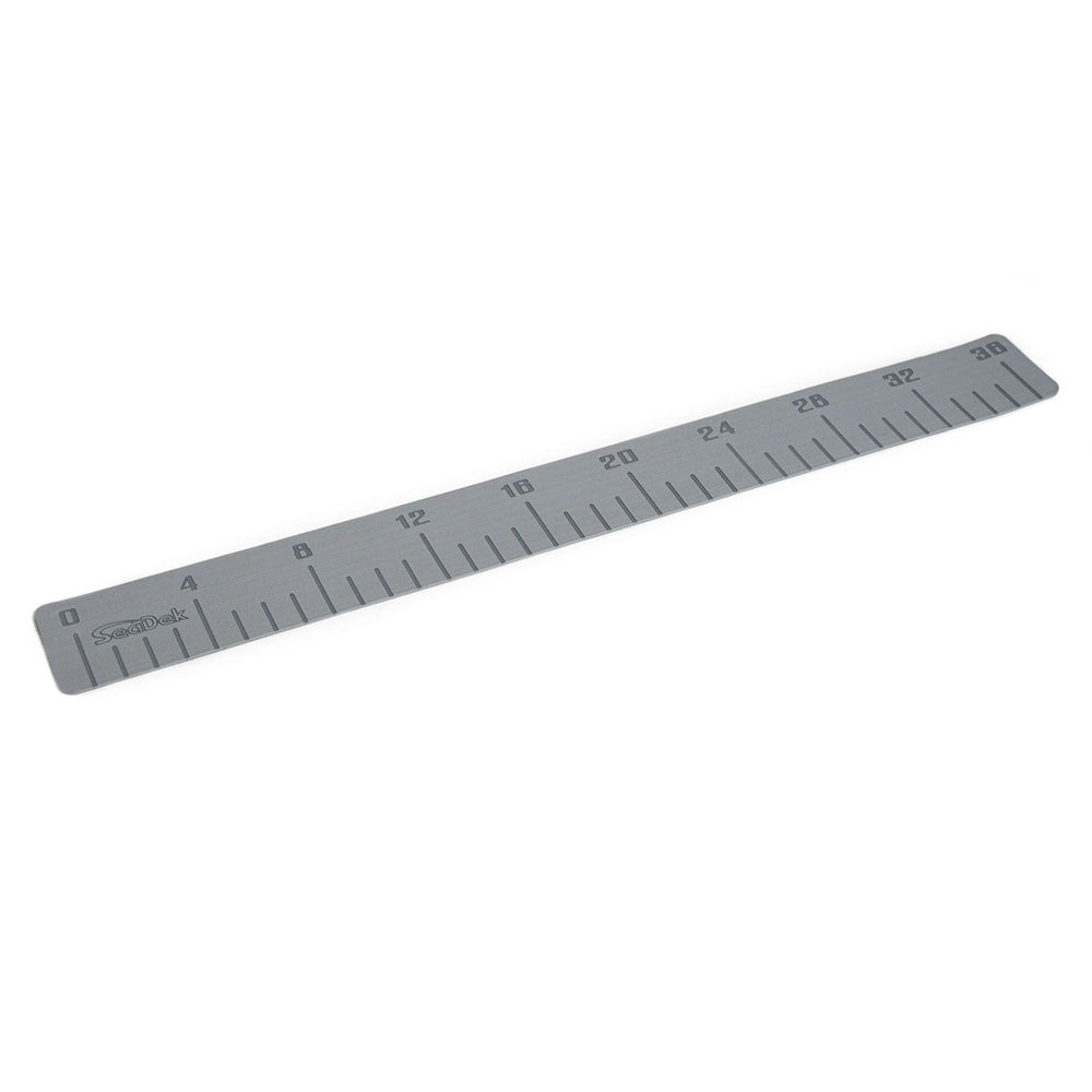 SeaDek 36" Fish Ruler - Storm Grey w/SeaDek Logo [22135-80038] - BuoyMart.com  Deck / Galley SeaDek