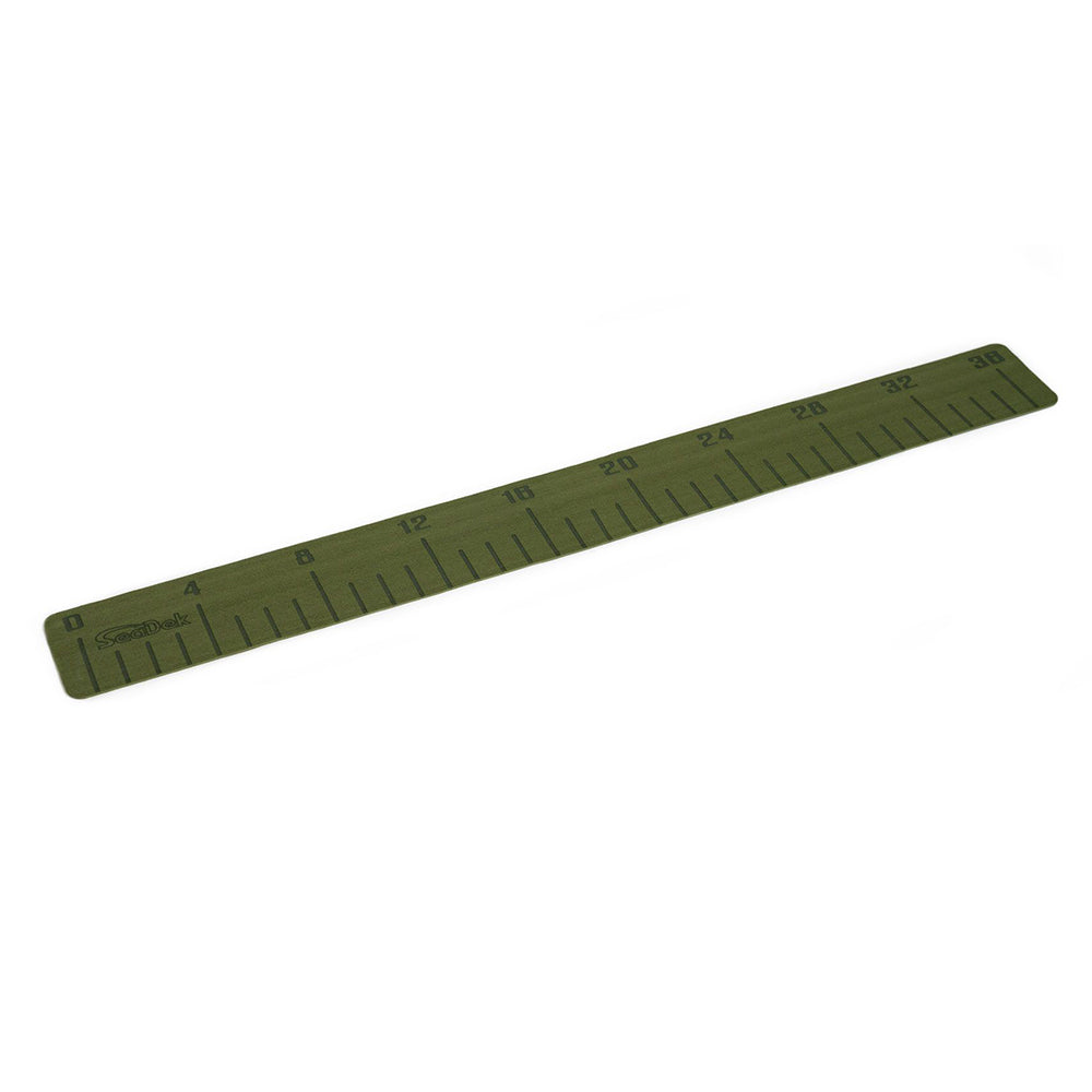 SeaDek 36" Fish Ruler - Olive Green w/SeaDek Logo [22135-80050] - BuoyMart.com  Deck / Galley SeaDek