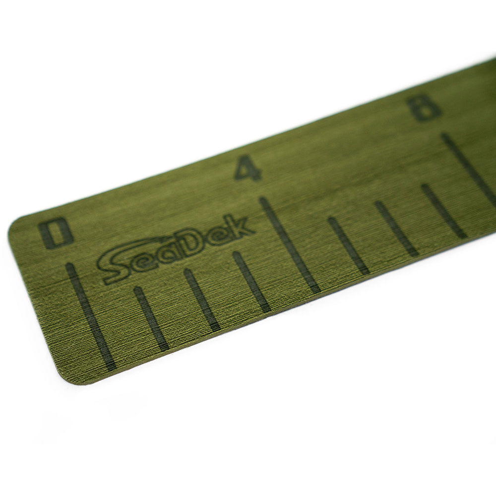 SeaDek 36" Fish Ruler - Olive Green w/SeaDek Logo [22135-80050] - BuoyMart.com  Deck / Galley SeaDek