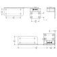 TACO Command Ratchet Hinges - 9-3/8" - Polished 316 Stainless Steel - Pair [H25-0016] - BuoyMart.com  Hinges TACO Marine