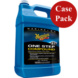 Meguiars Marine One-Step Compound - 1 Gallon *Case of 4* [M6701CASE] - BuoyMart.com  Cleaning Meguiar's