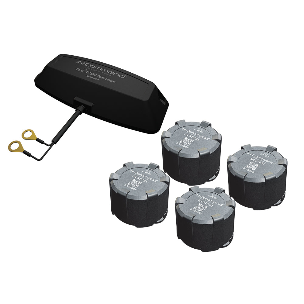 iN-Command Tire Pressure Monitoring System - 4 Sensor  Repeater Package [NCTP100] - BuoyMart.com  Brake Controllers iN-Command Control Systems