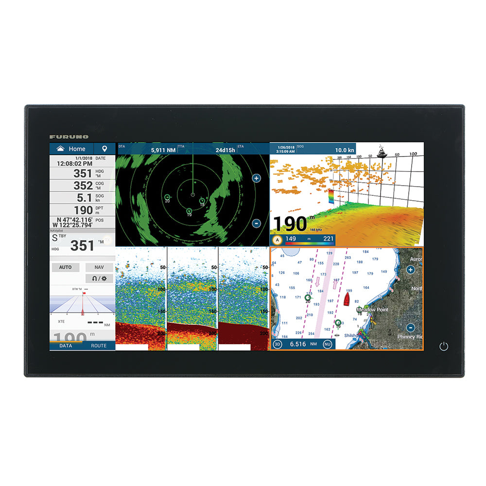 Furuno NavNet TZtouch3 16" MFD w/1kW Dual Channel CHIRP Sounder  Internal GPS [TZT16F] - BuoyMart.com  GPS - Fishfinder Combos Furuno
