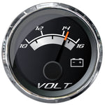 Faria Platinum 2" Voltmeter (10-16 VDC) [22022] - BuoyMart.com  Gauges Faria Beede Instruments