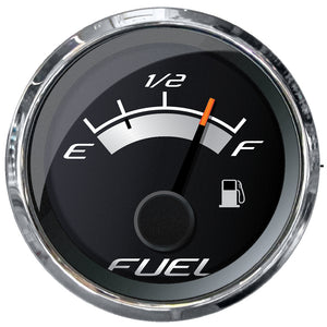 Faria Platinum 2" Fuel Level Gauge (E-1/2-F) [22021] - BuoyMart.com  Gauges Faria Beede Instruments