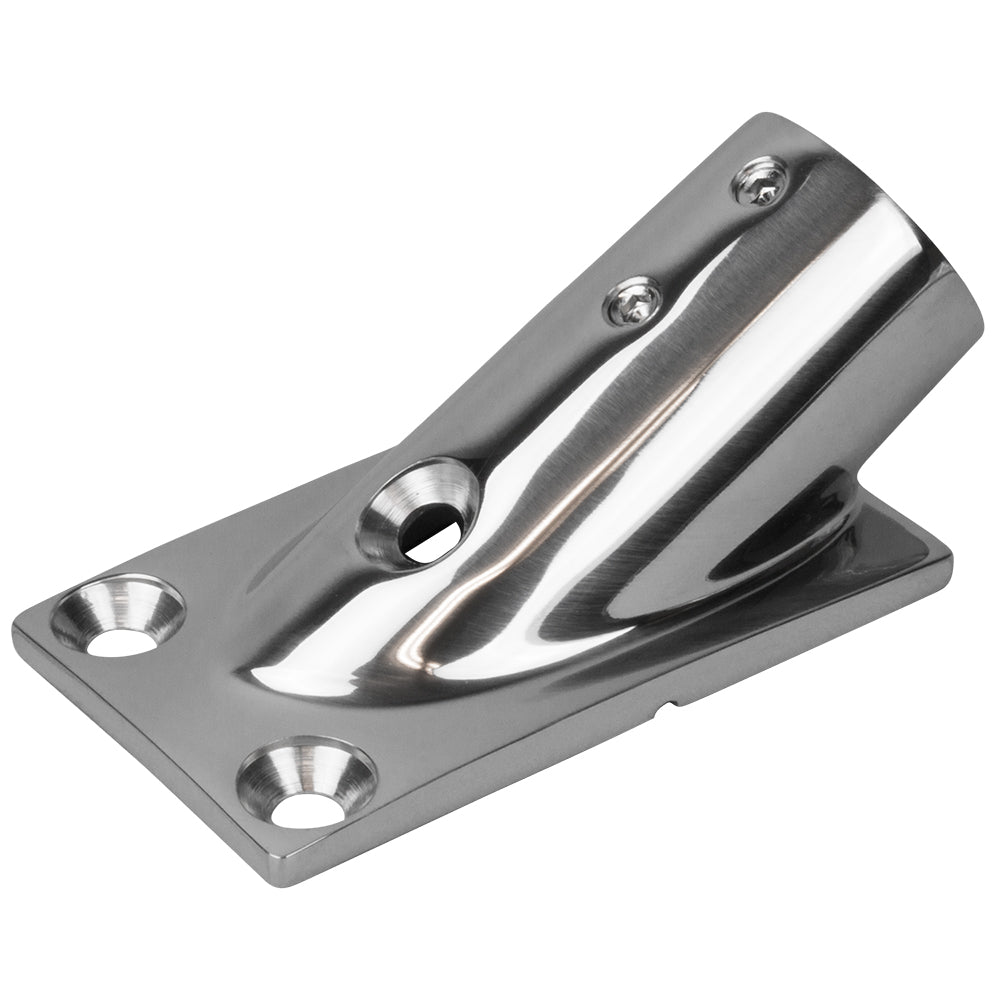 Sea-Dog Rail Base Fitting Rectangular Base 30 316 Stainless Steel 7/8" OD [281300-1] - BuoyMart.com  Rail Fittings Sea-Dog