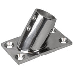 Sea-Dog Rail Base Fitting Rectangular Base 60 316 Stainless Steel - 1-7/8" x 3-1/4" - 1" OD [281601-1] - BuoyMart.com  Rail Fittings Sea-Dog
