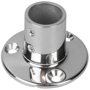 Sea-Dog Rail Base Fitting 2-3/4" Round Base 90 316 Stainless Steel - 1" OD [280901-1] - BuoyMart.com  Rail Fittings Sea-Dog