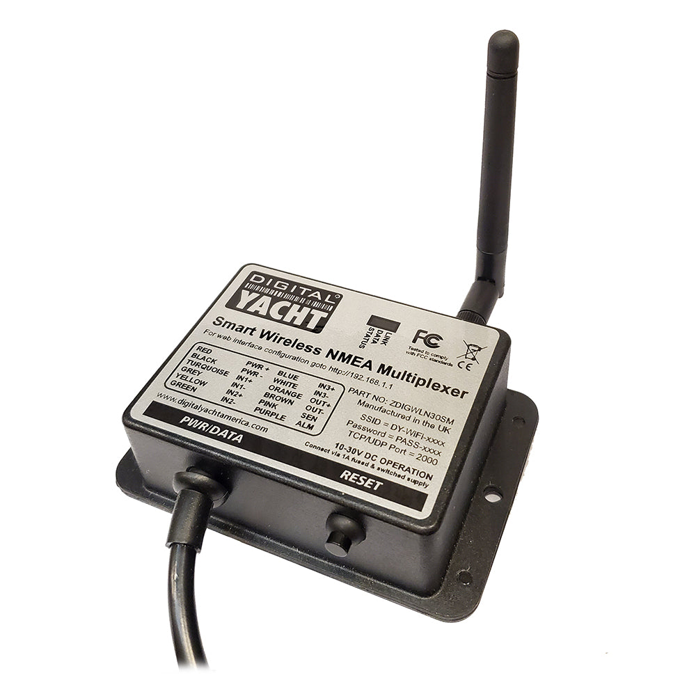 Digital Yacht WLN30 Smart Wireless NMEA Multiplexer [ZDIGWLN30SM] - BuoyMart.com  Accessories Digital Yacht