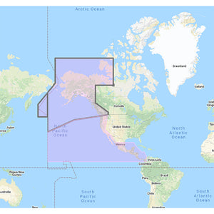Furuno US  Canada Pacific Coast, Hawaii, Alaska, Mexico to Panama - C-MAP Mega Wide Chart - Unlock Code [MM3-VNA-035] - BuoyMart.com  Furuno Furuno