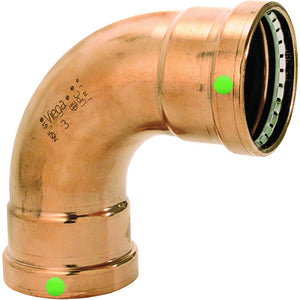 Viega ProPress 2-1/2" - 90 Copper Elbow - Double Press Connection - Smart Connect Technology [20623] - BuoyMart.com  Fittings Viega