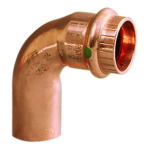 Viega ProPress 2" - 90 Copper Elbow - Street/Press Connection - Smart Connect Technology [77072] - BuoyMart.com  Fittings Viega