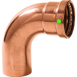 Viega ProPress 2-1/2" - 90 Copper Elbow - Street/Press Connection - Smart Connect Technology [20638] - BuoyMart.com  Fittings Viega