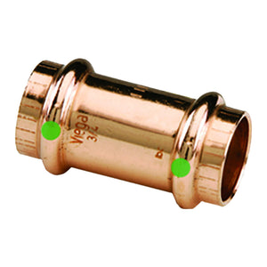 ProPress 1-1/2" Copper Coupling w/Stop - Double Press Connection - Smart Connect Technology [78067] - BuoyMart.com  Fittings Viega