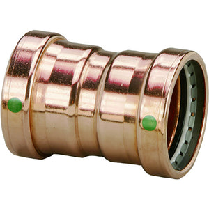 Viega ProPress 2-1/2" Copper Coupling w/Stop Double Press Connection - Smart Connect Technology [20728] - BuoyMart.com  Fittings Viega