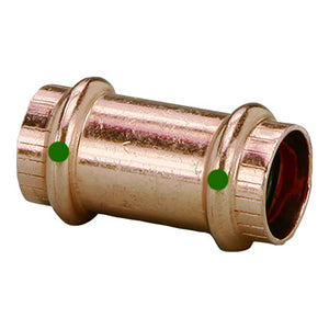 Viega ProPress 3/4" Copper Coupling w/o Stop - Double Press Connection - Smart Connect Technology [78177] - BuoyMart.com  Fittings Viega
