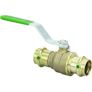 Viega ProPress 1/2" Zero Lead Bronze Ball Valve w/Stainless Stem - Double Press Connection - Smart Connect Technology [79923] - BuoyMart.com  Fittings Viega