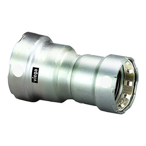 Viega MegaPress 2" x 1-1/2" Stainless Steel 304 Reducer - Double Press Connection - Smart Connect Technology [95350] - BuoyMart.com  Fittings Viega