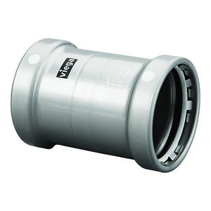 Viega MegaPress 2-1/2" Carbon Steel Coupling w/o Stop w/FMK - Double Press Connection - Smart Connect Technology [26685] - BuoyMart.com  Fittings Viega
