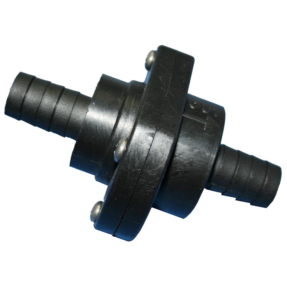 T-H Marine Double Barb Inline Scupper Check Valve - 3/4" - Black [ILS-750-DP] - BuoyMart.com  Fittings T-H Marine Supplies