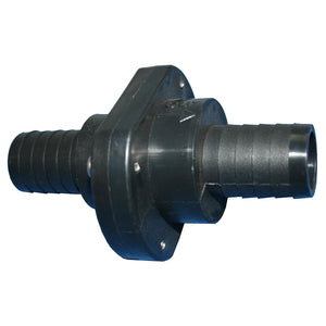 T-H Marine Double Barb Inline Scupper Check Valve - 1-1/8" - Black [ILS-1200-DP] - BuoyMart.com  Fittings T-H Marine Supplies