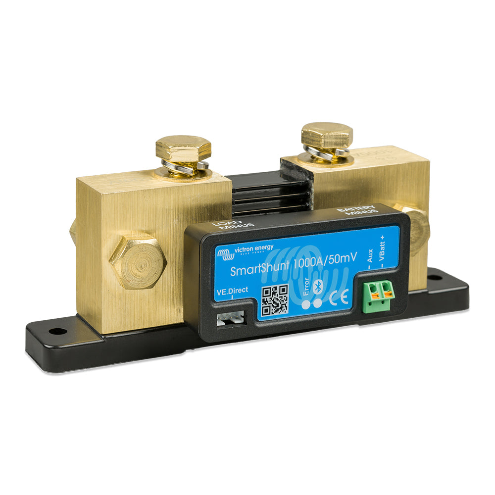 Victron SmartShunt 1000AMP/50MV Bluetooth Smart Battery Shunt [SHU050210050] - BuoyMart.com  Meters & Monitoring Victron Energy