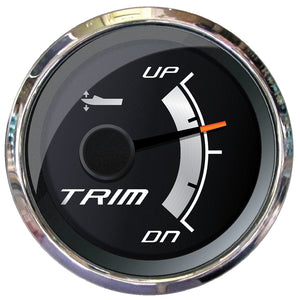 Faria Platinum 2" Trim Gauge f/Mercury, Mariner, Mercruiser, Volvo DP, Yamaha 2001  Newer [22019] - BuoyMart.com  Gauges Faria Beede Instruments
