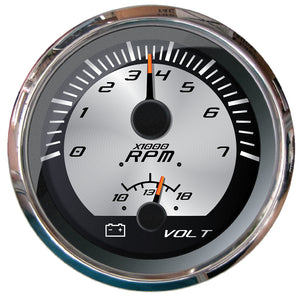 Faria Platinum 4" Multi-Function - Tachometer  Voltmeter [22016] - BuoyMart.com  Gauges Faria Beede Instruments