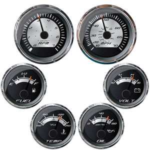 Faria Platinum Series Box Set - Inboard Motors [KTF0186] - BuoyMart.com  Gauges Faria Beede Instruments