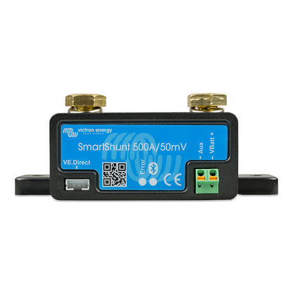 Victron SmartShunt 500AMP/50MV Bluetooth Smart Battery Shunt [SHU050150050] - BuoyMart.com  Meters & Monitoring Victron Energy