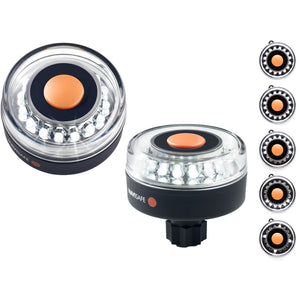 Navisafe Navilight All-White 5 Mode 360 2NM w/RAILBLAZA Base [055-1] - BuoyMart.com  Navigation Lights Navisafe