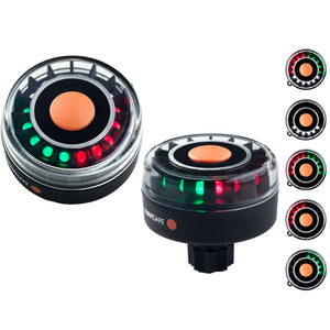 Navisafe Navilight Tricolor 2NM w/RAILBLAZA Base [355-1] - BuoyMart.com  Navigation Lights Navisafe