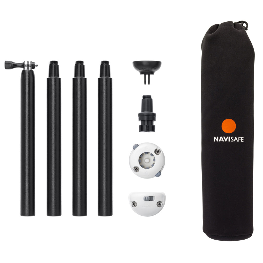 Navisafe Navimount Pole Pack Includes Pole & Mounts (Lights Not Included) [905-1] - BuoyMart.com  Navigation Lights Navisafe