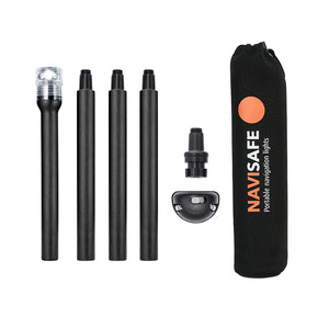 Navisafe Built-In All-White Polelight Pack [763-1] - BuoyMart.com  Navigation Lights Navisafe