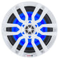 DS18 HYDRO 6.5" 2-Way Marine Speakers w/RGB LED Lights 300W - White [NXL-6] DS18