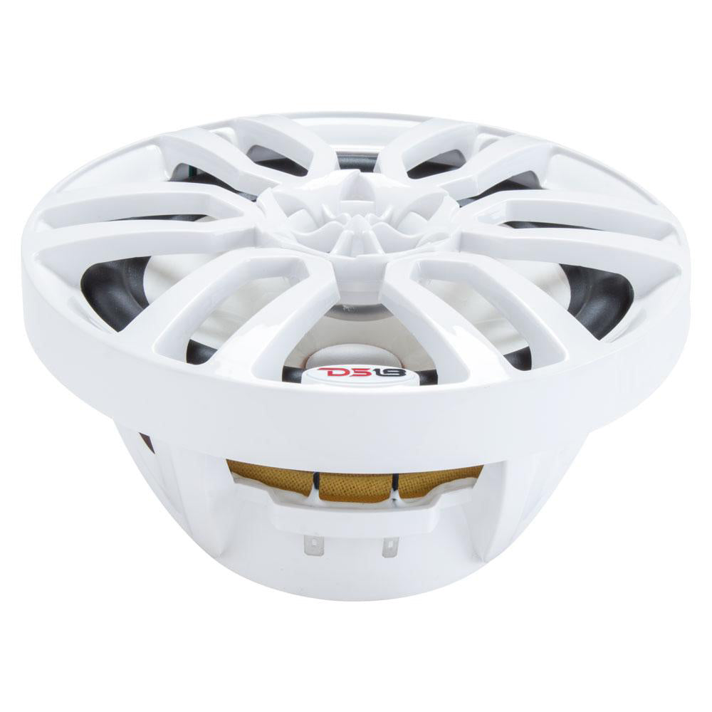 DS18 HYDRO 6.5" 2-Way Marine Speakers w/RGB LED Lights 300W - White [NXL-6] DS18