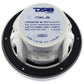 DS18 HYDRO 6.5" 2-Way Marine Speakers w/RGB LED Lights 300W - White [NXL-6] DS18