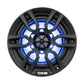 DS18 HYDRO 6.5" 2-Way Marine Speakers w/RBG LED Lights 300W - Matte Black [NXL-6BK] DS18